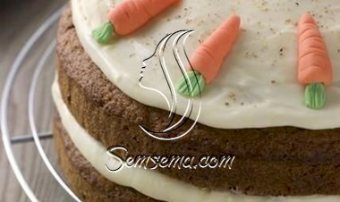 كيك الجزر الشهي