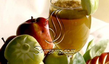 عصير التفاح الأخضر لحرق الدهون