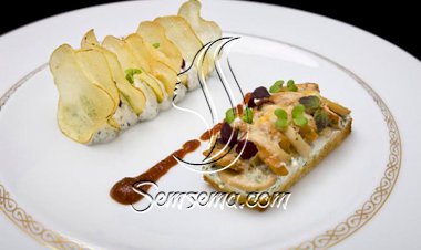 رقائق بالفطر والأعشاب