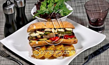 الساندويش الصحي لحميتكِ 340 سعرة حرارية