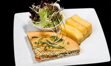 خبز الفوكاشا مع الموزاريلا