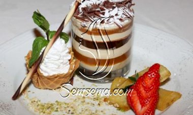 الكريمة البروليه على الطريقة السويسرية الشهية