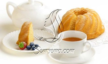 كيك الزبادي السهل