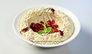 متبل الباذنجان بالرمان