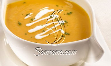 شوربة جزر بالكريمة