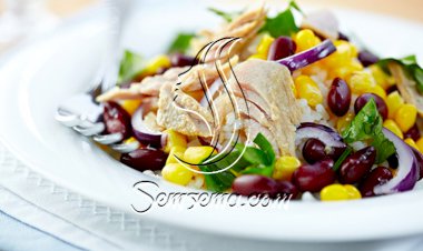 سلطة التونة المكسيكية