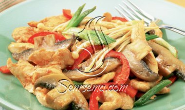 دجاج بالمشروم لرجيم متوازن