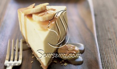 تشيز كيك الموز الشهي