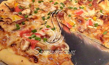 بيتزا دجاج للريجيم