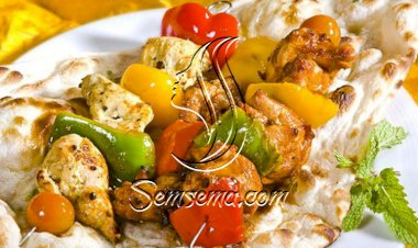 شيش طاووق الدجاج الشهي