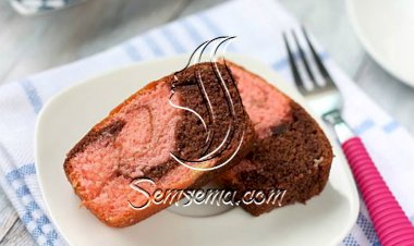 كيك الفراولة والشوكولاتة الخفيفة