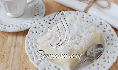 مهلبية جوز الهند الشهية