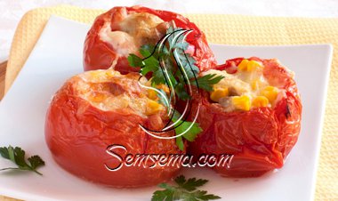 طماطم مشوية بالجبن
