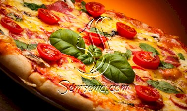 بيتزا بالخضار بسعرات حرارية أقل