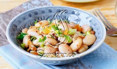 فاصوليا بيضاء بالخضار لرجيم صحي