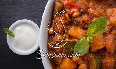 طاجن الخضراوات المغربي لرجيم صحي