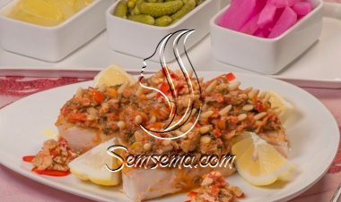 سمك الهامور بالصلصة المميزة