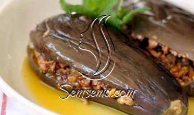 مكدوس الباذنجان بالطريقة التقليدية