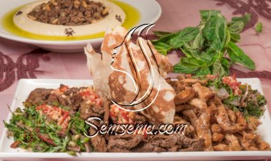 شاورما اللحم بالتتبيلة المميزة