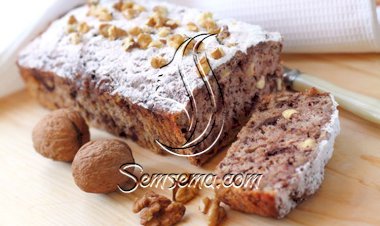 كيك القهوة والجوز الشهية