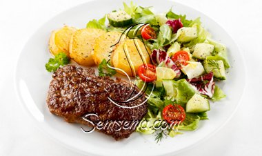 ستيك بالخضار لرجيم صحي