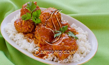 كرات اللحم على الطريقة الشامية