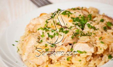 رز بالدجاج المتبل.. لوجبة غنية وشهية