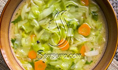 شوربة الملفوف الصحية