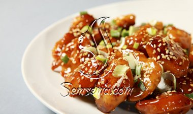 الدجاج بالسمسم على الطريقة الآسيوية