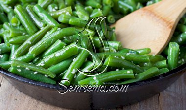 الفصوليا الخضراء المثومة