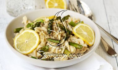 باستا الليمون والهليون.. سهل وطيب