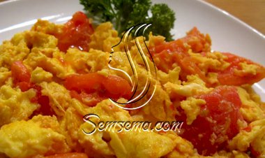 عجة الطماطم لفطور صحي وشهي