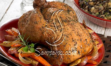 دجاج متبل مشوي بالتتبيلة الشهية