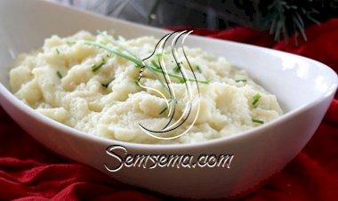 الزهرة المهروسة لمقبلات صحية