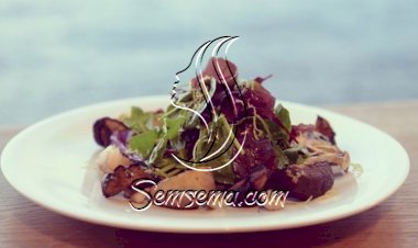 بالفيديو سلطة الفطر المشوي