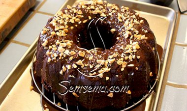 كيك النوتيلا بالبندق الشهي