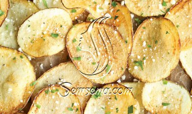 بطاطس شيبس بجبنة البارميزان