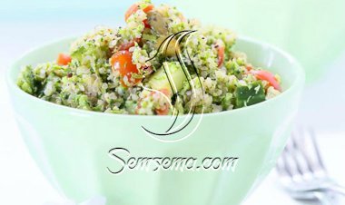 سلطة البروكلي بالكينوا لرجيم مثالي