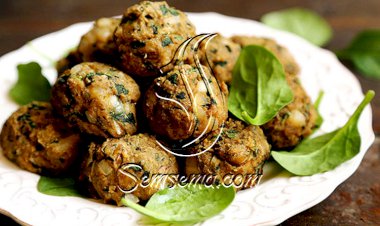 كرات السبانخ مع الجبنة.. سهلة وشهية