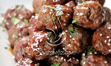 كرات اللحم على الطريقة الآسيوية... سهل وسريع