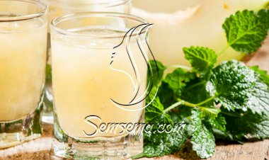 عصير الشمام الطازج بالحليب.. صحي ومنعش