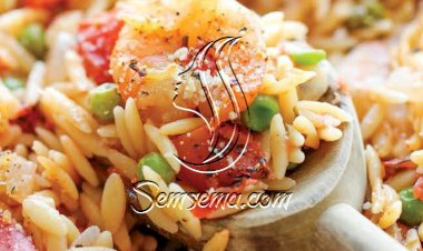 مكرونة لسان العصفور بالروبيان