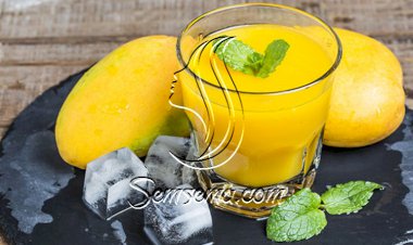 عصير المانغو المنعش