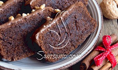 كيك بودينغ القرفة بالجوز