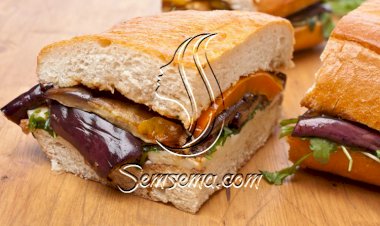 ساندويش الباذنجان بالفلفل.. لأشهى طبق مقبلات