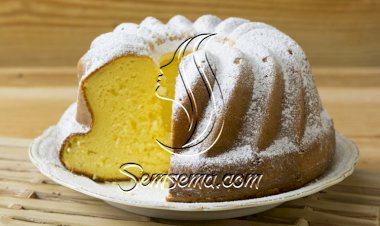 كيك الفانيلا الهش بالجبن الكريمي