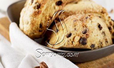 سكونز الشوكولاتة الشهي