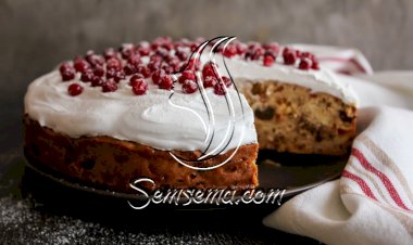 كيك التوت البري بالبرتقال الشهي