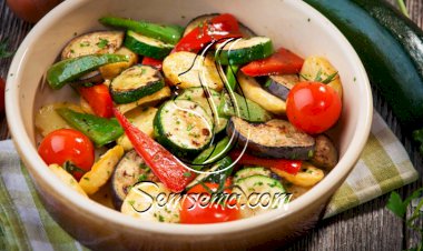 خضار منوعة مشوية لرجيم مثالي