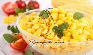 سلطة الذرة الدافئة بالزبدة